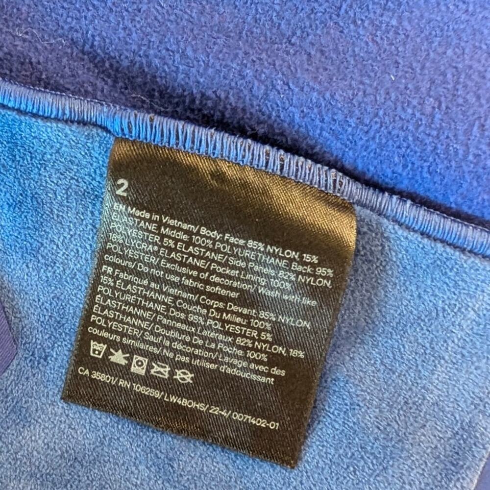 Lululemon W4BOHS Cross Chill Jacket Womens 2 RepelShell Long Sleeve Full Zip - Picture 12 of 12